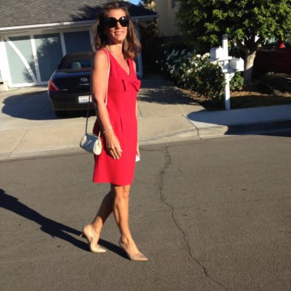 Women's Dustin Saige Dress Red - Picture 4 of 4